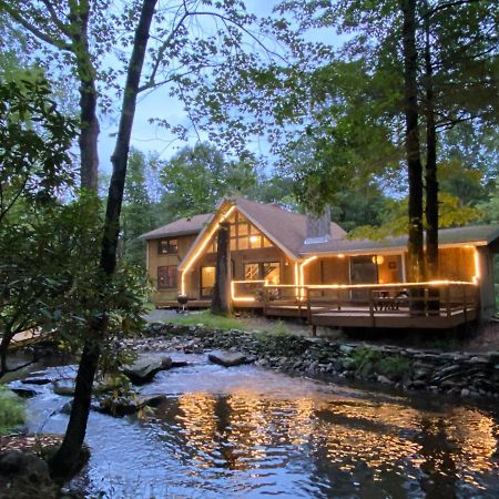 Secluded Chalet On Stream-Mins To Camelback Таннерсвилл Экстерьер фото
